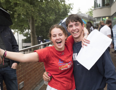 A Level Results Day 12