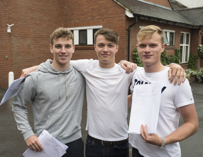 A Level Results Day 9